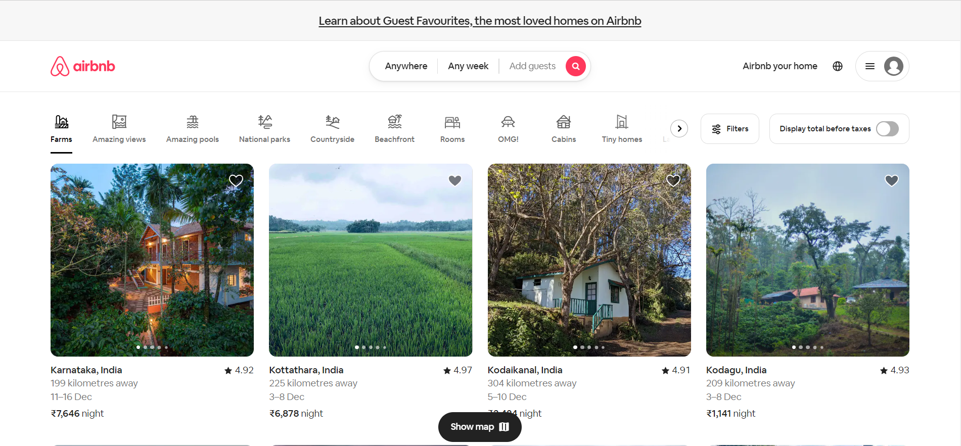 Air bnb