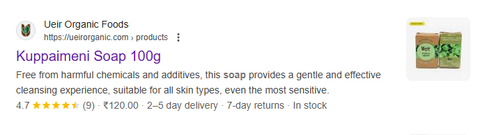 Soap Kuppaimeni